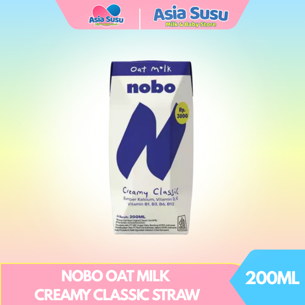 

Nobo Oat Milk Creamy Oat 200ml | Oatside Mini Susu