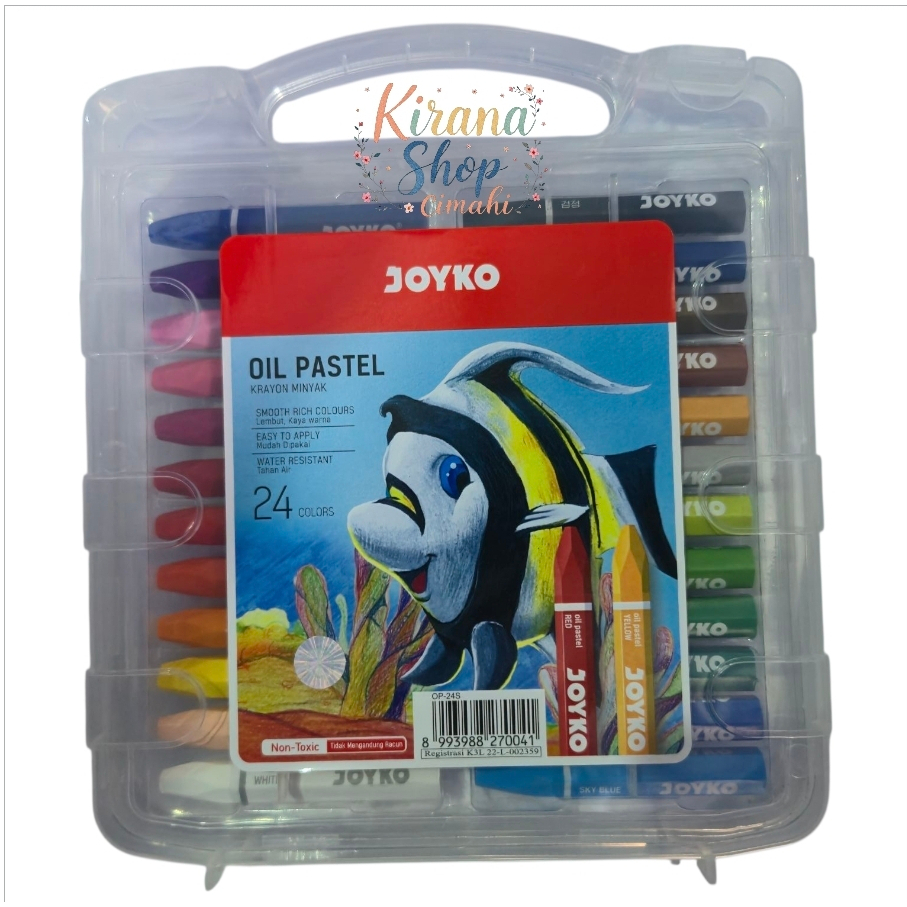 

JOYKO OIL PASTEL 24 WARNA / KRAYON MINYAK 24 COLORS