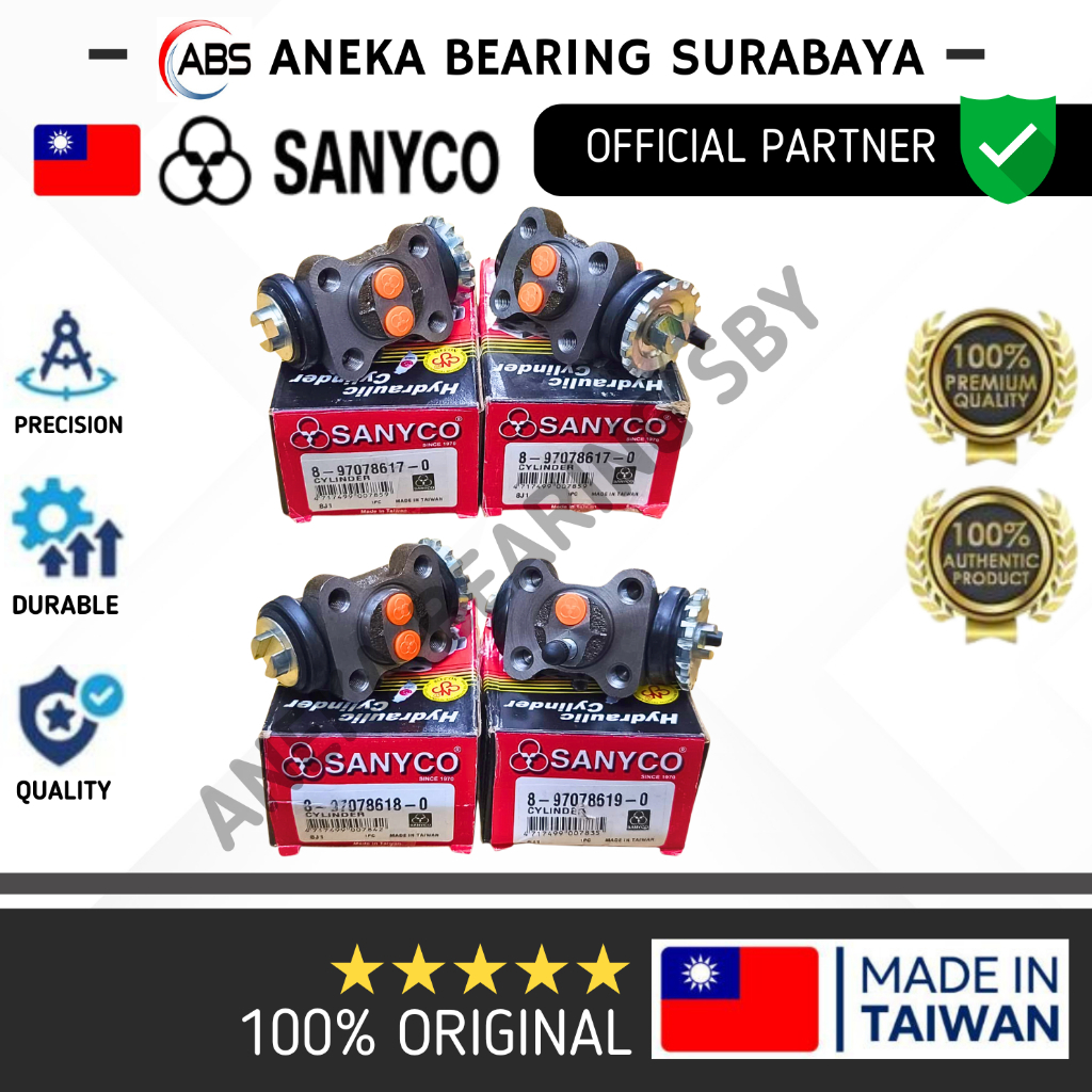 BLOK REM WHEEL CYLINDER BELAKANG ISUZU NKR58  8-97078-617-0   8-97078-617-0   8-97078-618-0   8-9707
