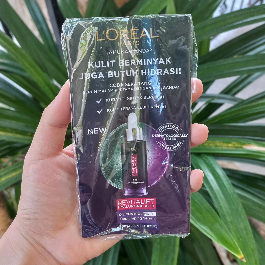 Loreal Paris Revitalift Hyaluronic Acid Oil Control Night Serum 7.5ml