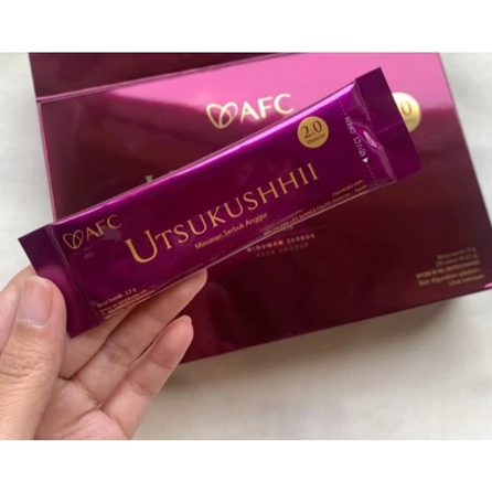AFC UTSUKUSHI GOLD - utsukushi gold asli japan 1 box