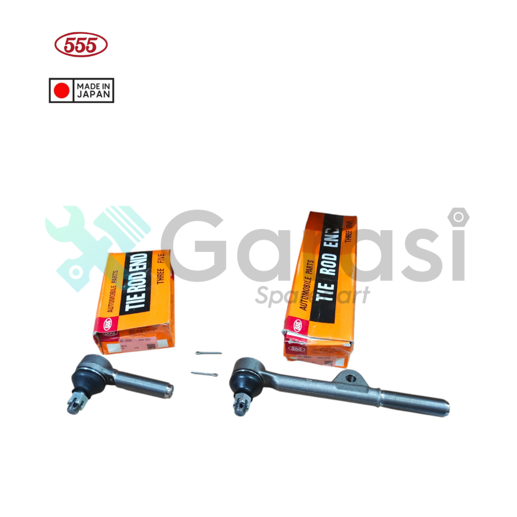 Tie Rod Hilux Ln106 Ln105 1996-1998 Cbu Panjang Pendek 555 Japan Tirod Set Ori