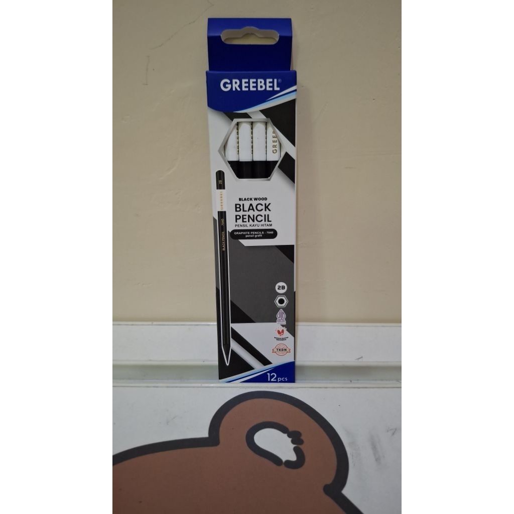 

PENSIL 2B BLACK PENSIL 7040 PER PCS