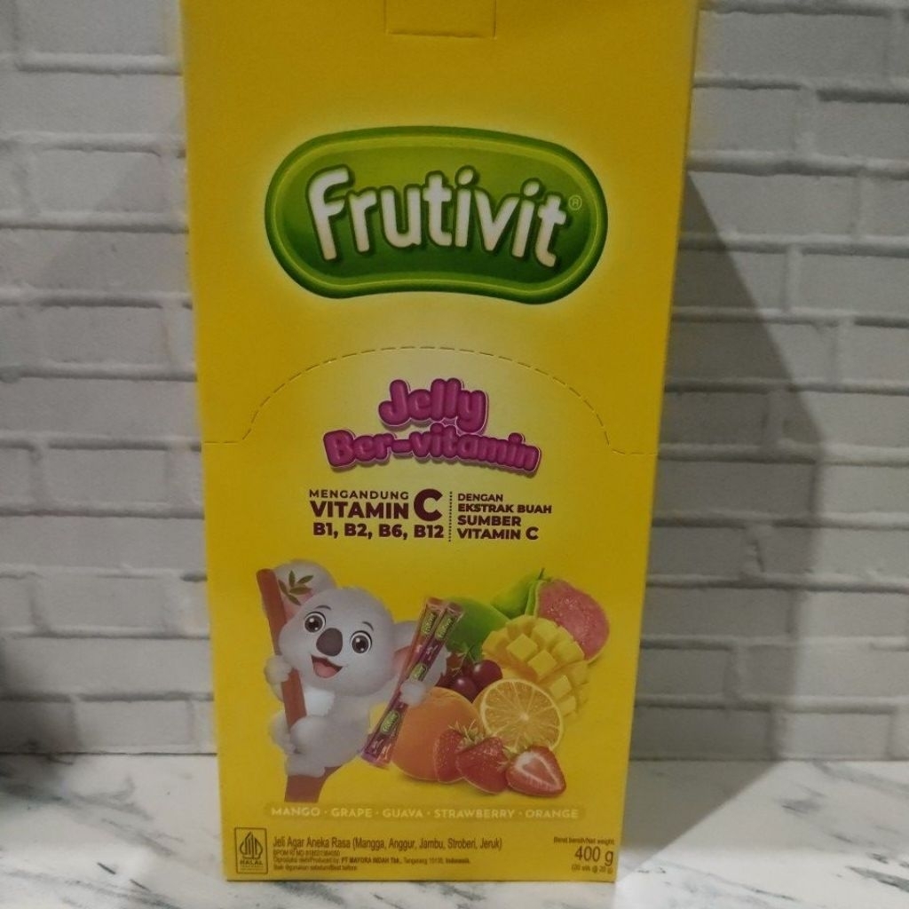 

Frutivit Jelly Jeli Agar Aneka rasa isi 20 stik