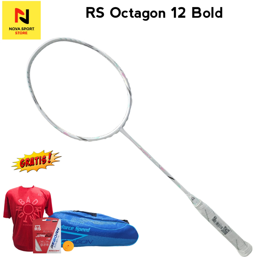 Raket Badminton RS Octagon 12 Bold