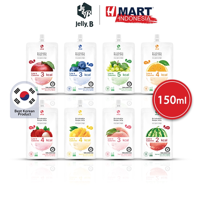 

Keumkang Jelly.B Drinkable Konjac Jelly - Minuman Diet Rasa Buah 150ml