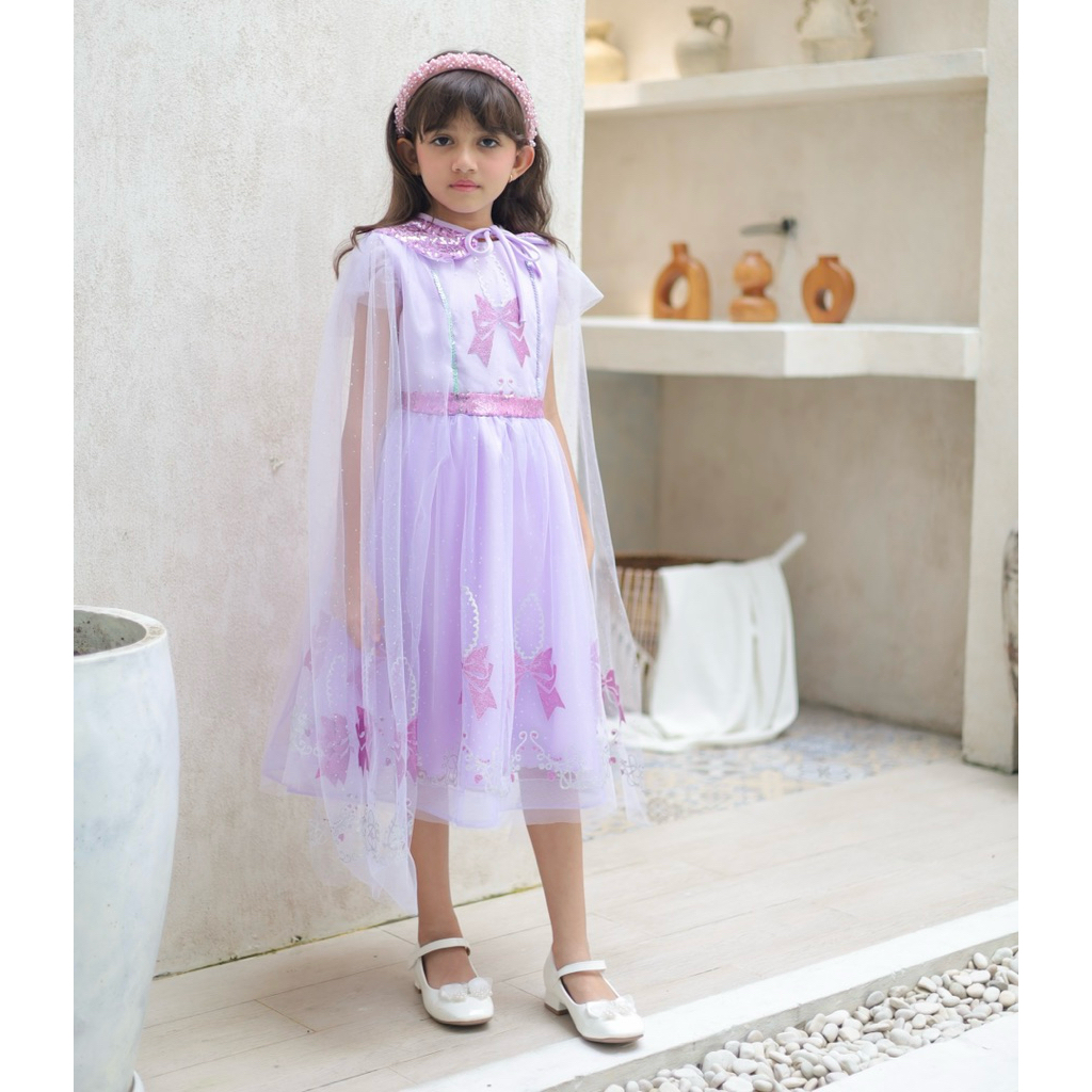 Balloon - Elena purple princess dress