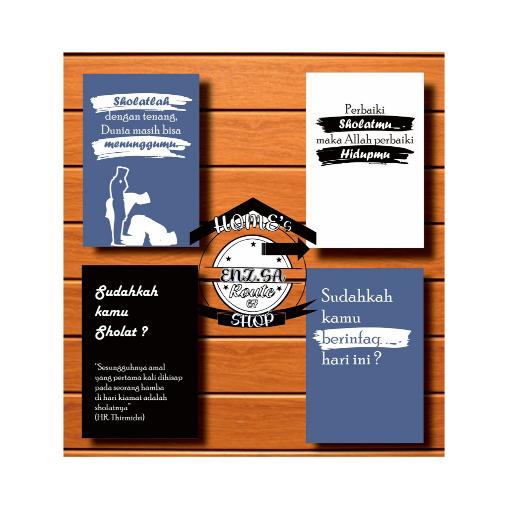 Jual hiasan dinding rumah kantor cafe kamar (ukuran 20x30 CM) hiasan dinding kata kata motivasi hias
