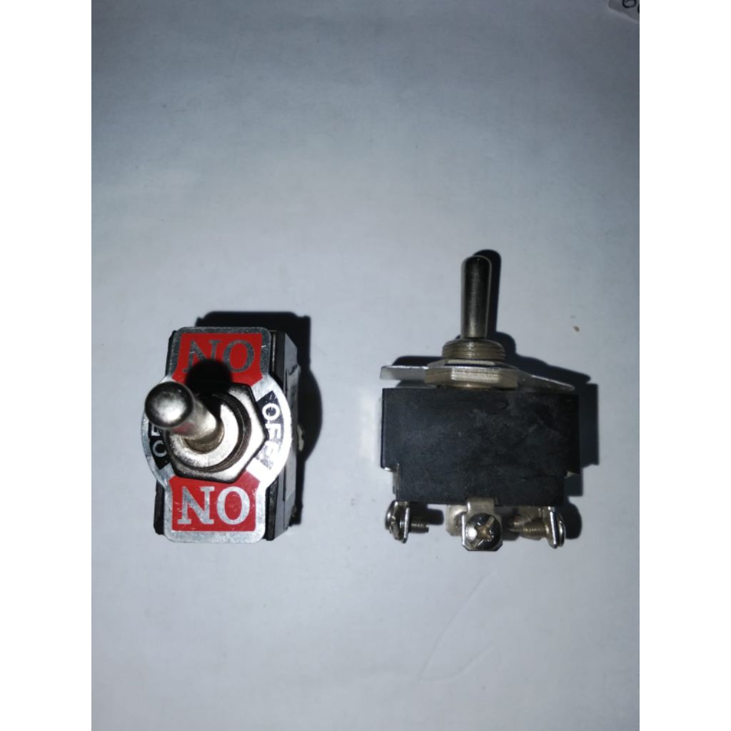 Switch Toggle On Off On 6Pin Hitam Toggle OnOffOn 6 Pin