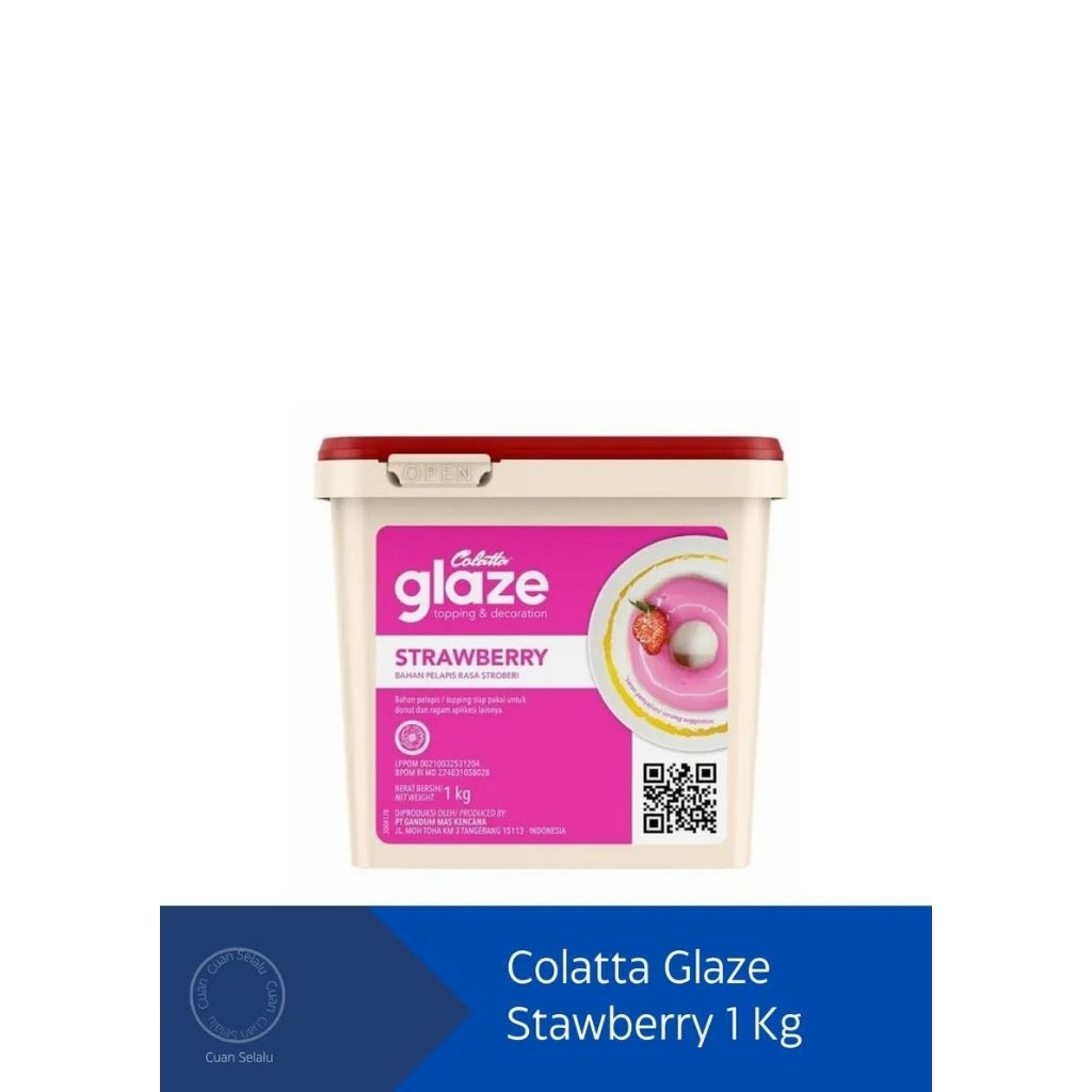 

Collata Glaze Strawberry 1 KG (isi 3)