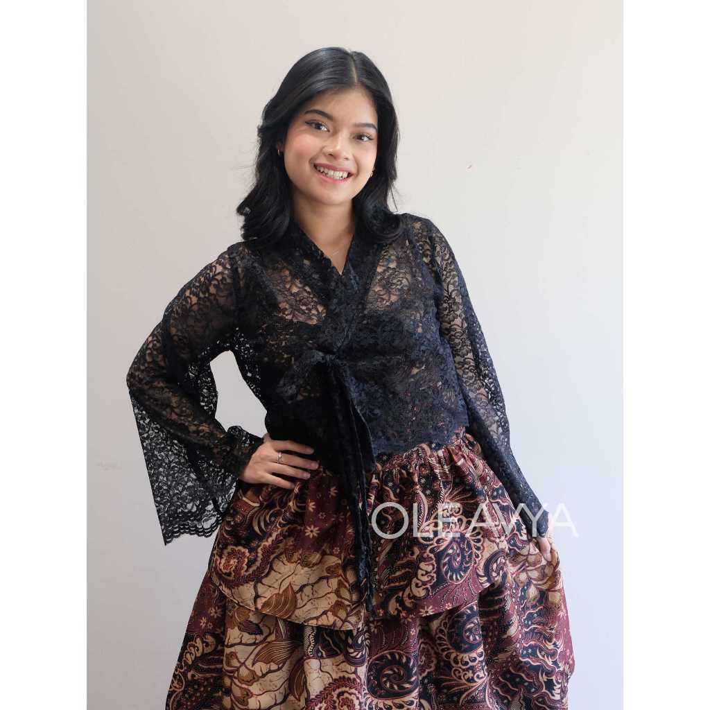 Arika Outer Bolero Brukat Model Hanbok Oleavya