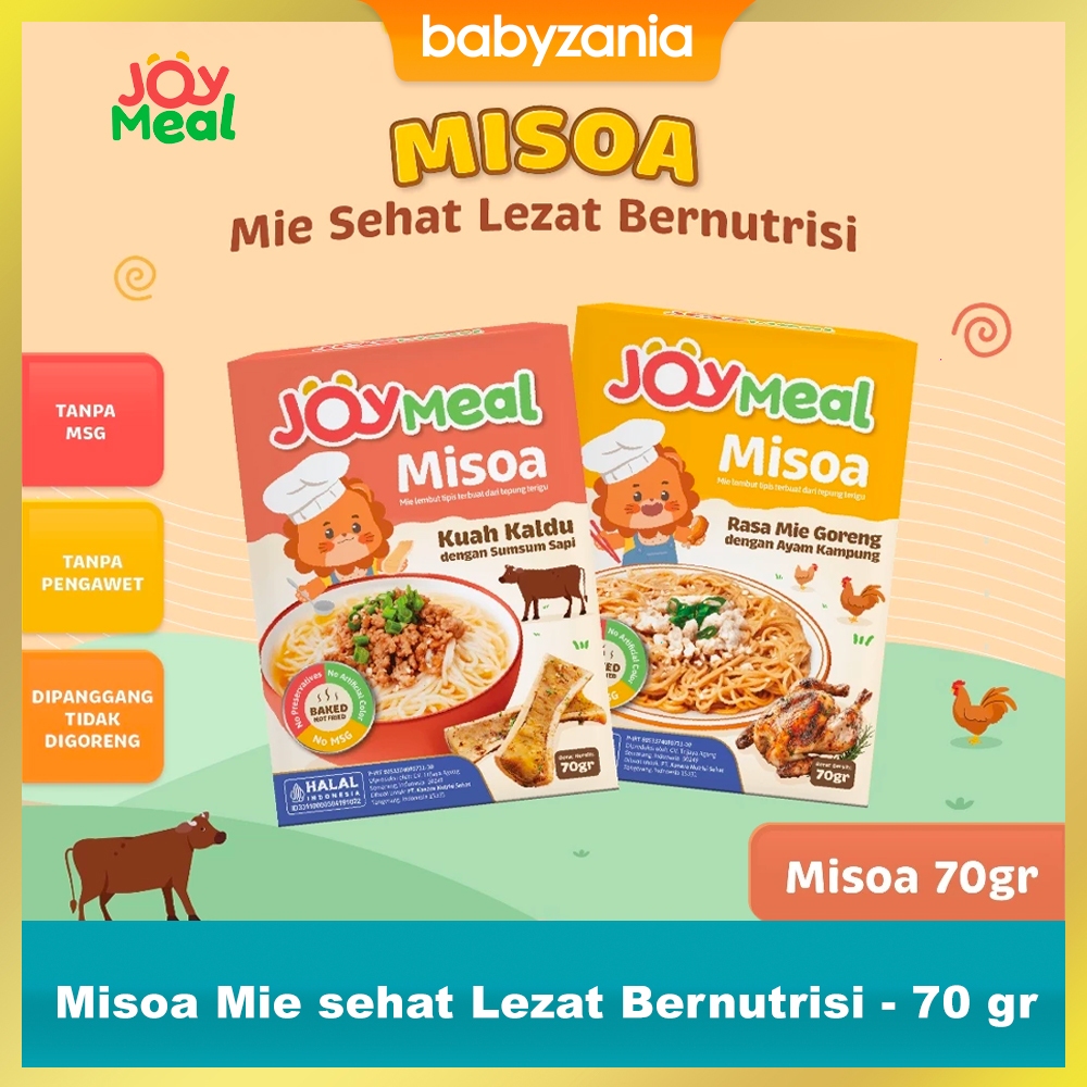 

Joymeal Misoa Mie Sehat Lezat Bernutrisi - 70 gr