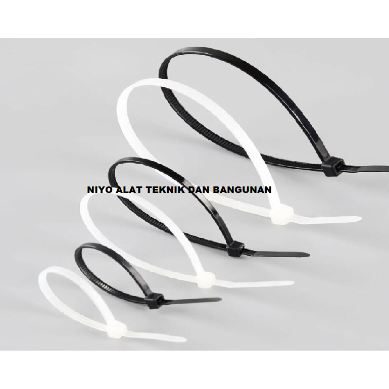 

Cable Ties UV Resistant 9 x 1350 mm Kabel Tis Pengikat Anti UV 9 x 135 cm Tali Rivet Ripet Nylon Outdoor Sabuk Marker Ties Tahan Sinar Matahari Panjang 1.35 meter