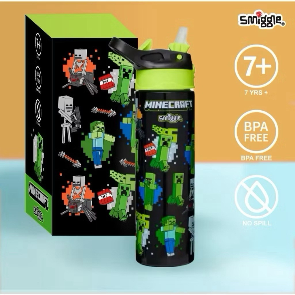 botol minum smiggle / smiggle stitch / smiggle spider