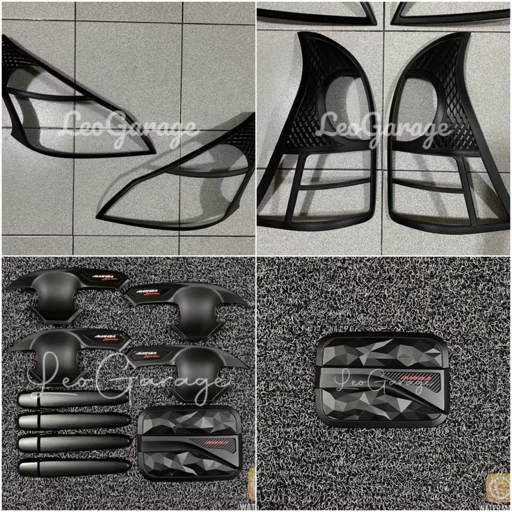 ALL NEW AVANZA XENIA 2012 2013 2014 PAKET GARNISH DEPAN BELAKANG HEAD TAIL LAMP OUTER MANGKOK HANDLE
