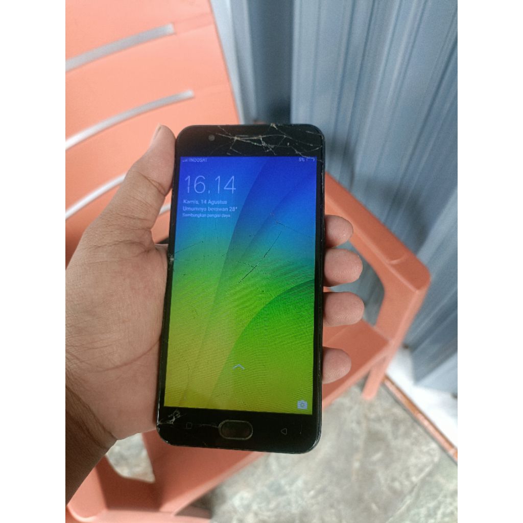 Oppo a57 lama minus lcd