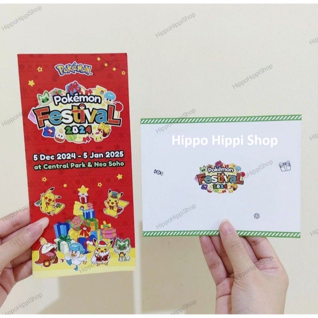 

[New] Postcard Post Card Pokemon Festival 2024