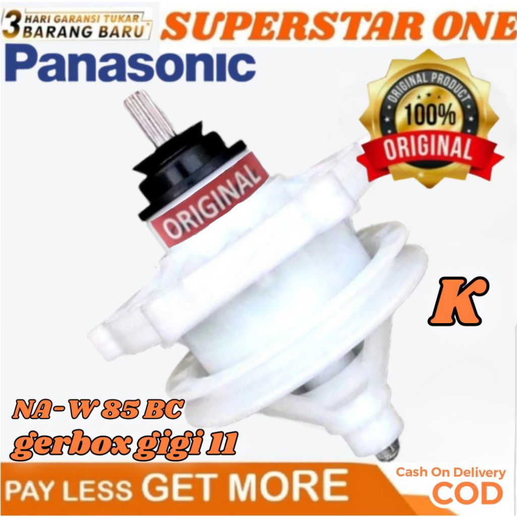 gearbox/girbox/gear box mesin cuci panasonic na-w 85 BC
