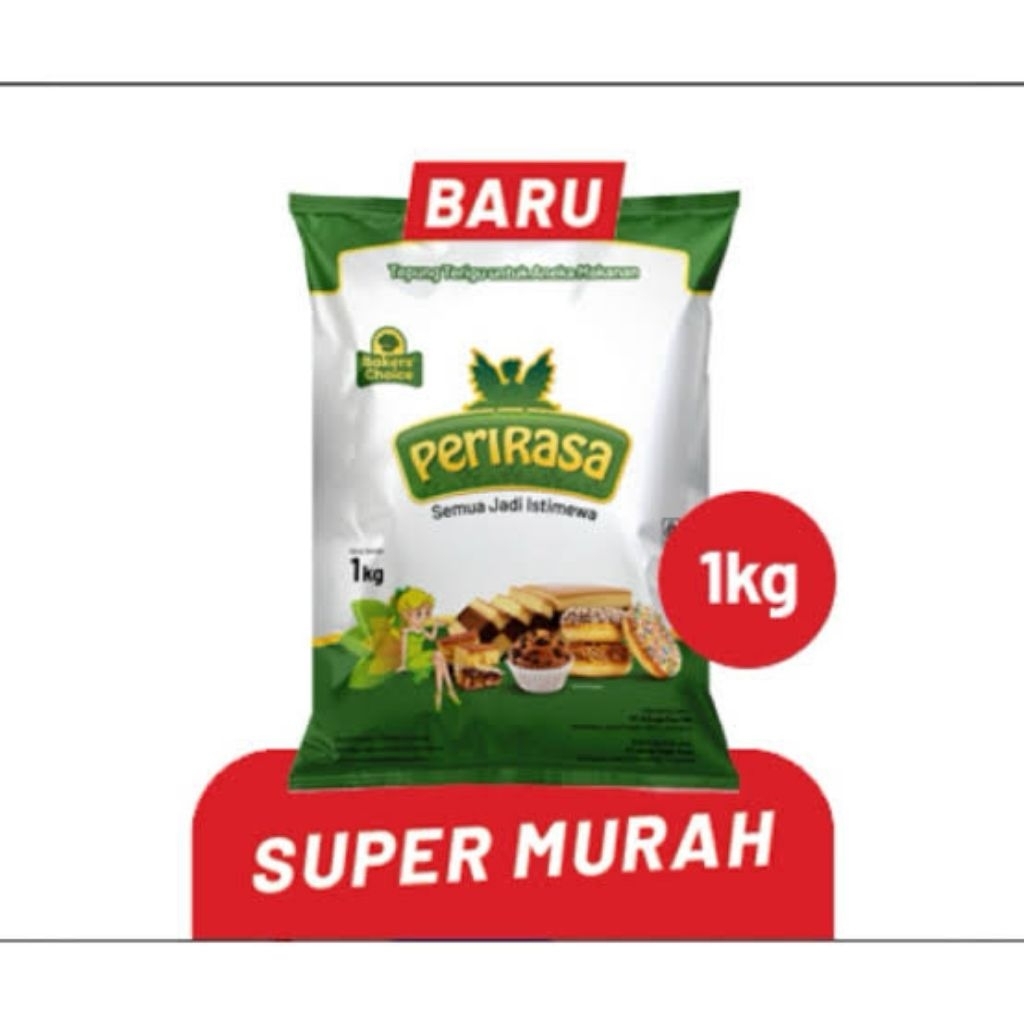 

Tepung Terigu Perirasa kemasan 1kg protein sedang