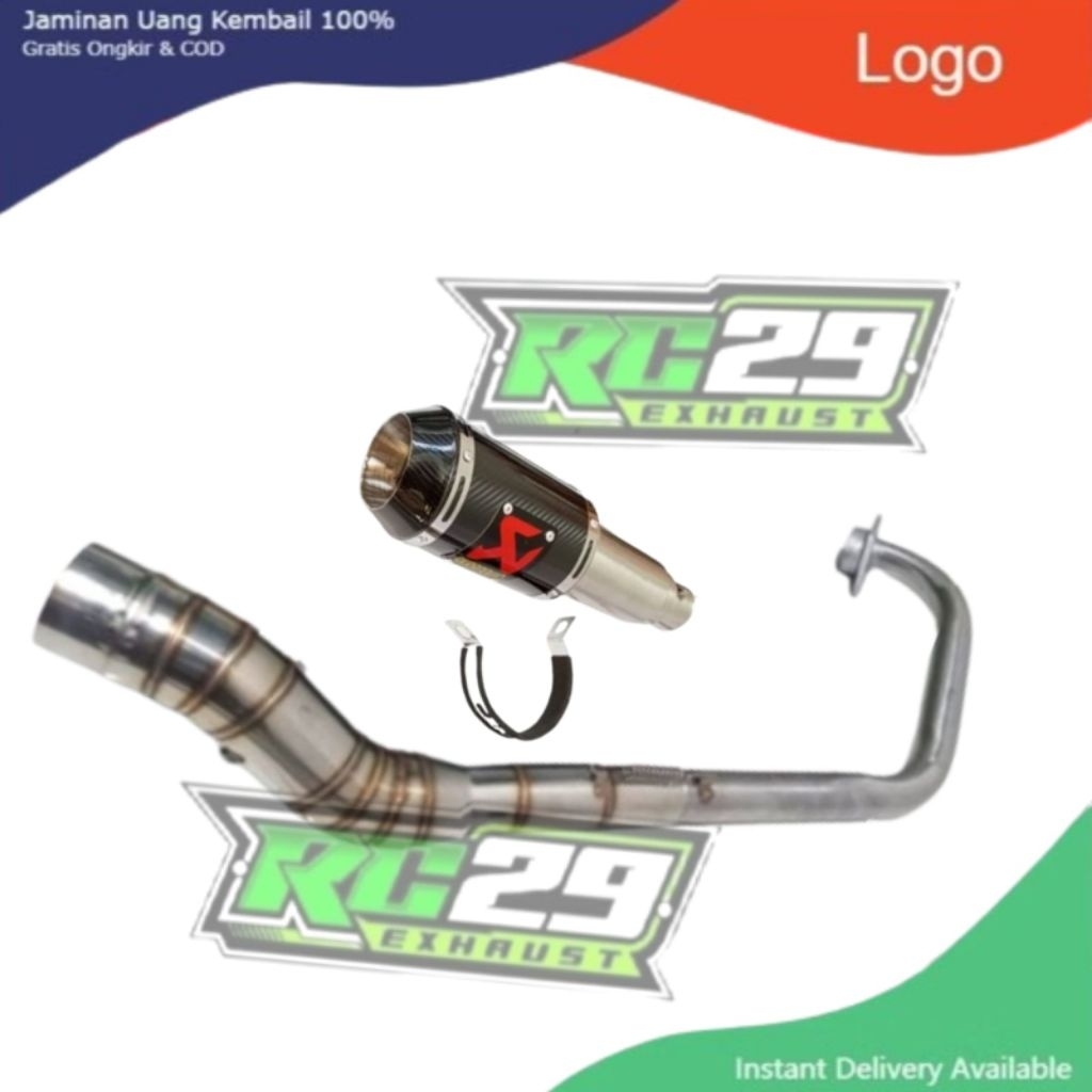 knalpot ekzos FZ150I FZ150i racing Vixion new vixion