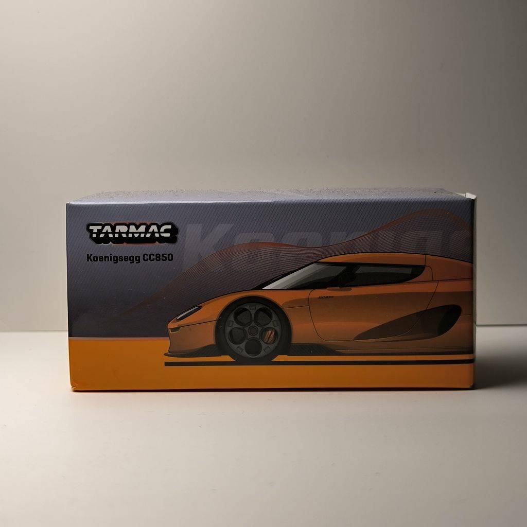 Tarmac Koenigsegg CC850 Orange 1/64 Diecast