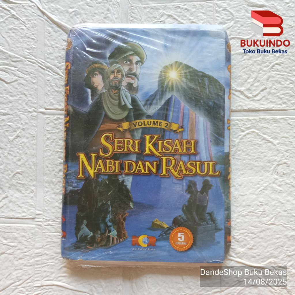 Seri Kisah Nabi & Rasul Volume 2 _ isi 5 VCD ORIGINAL NADA CIPTA RAYA