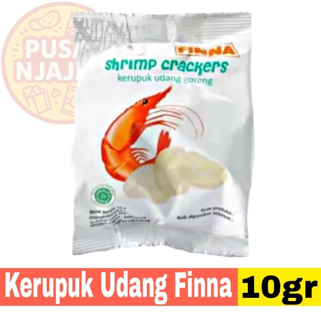 

Kerupuk Udang Finna - Siap Makan Bag Satuan isi 10gr