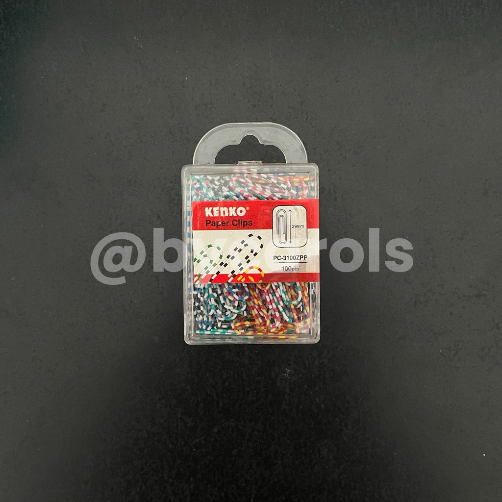 

PAPER CLIP KENKO PENJEPIT KERTAS ISI 100 PCS PC-3100ZPP