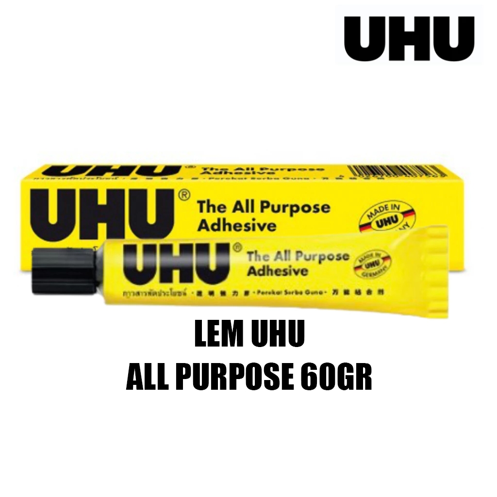 

Glue | Lem Uhu All Purpose NO.6 60 ML - 140981 (1pcs)