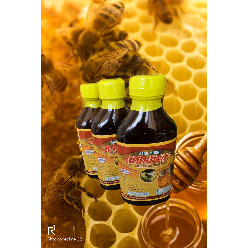 

Madu Murni Mellivera Super 100% Asli | Tanpa Campuran | 225 ml
