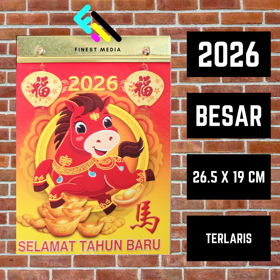 

GROSIR KALENDER HARIAN SOBEK 2026 UKURAN BESAR BEST SELLER