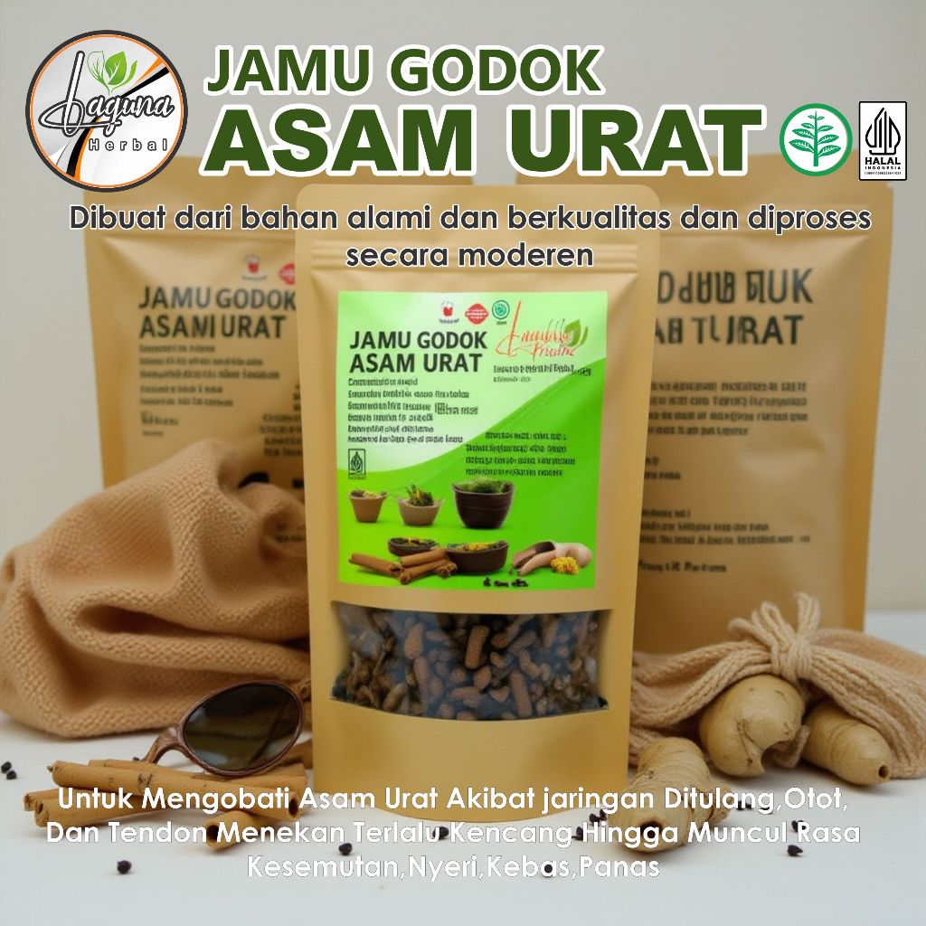 

Jamu Herbal Godok Rebusan Asam Urat Alami 100 gram