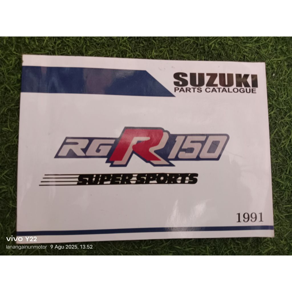 buku part katalok catalog suzuki RGR 150
