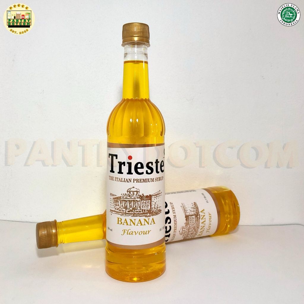 

TRIESTE - SYRUP RASA BANANA - SIRUP PREMIUM 60ml