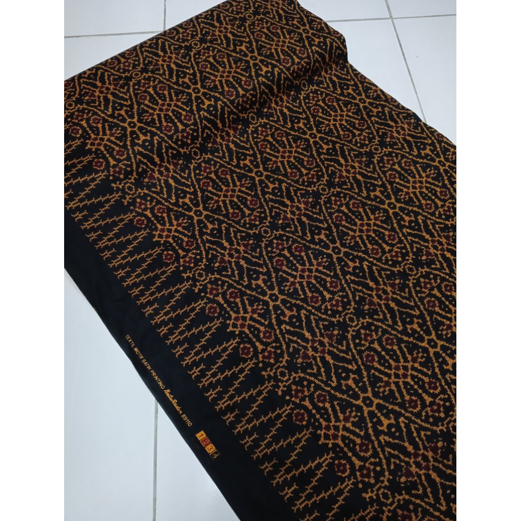 kain batik katun printing batu raden motif antik
