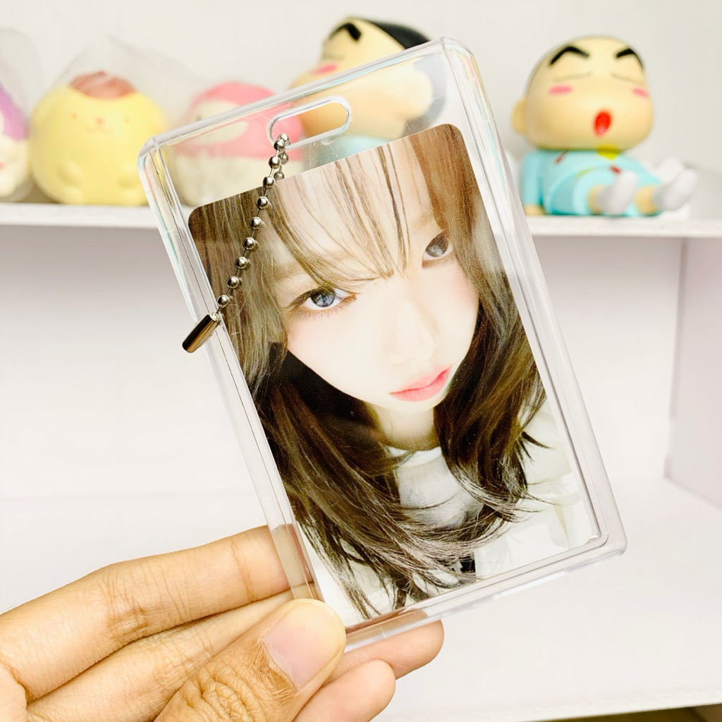 

Card holder akrilik FREE 2 PCS PHOTOCARD UNOFF + ballchain