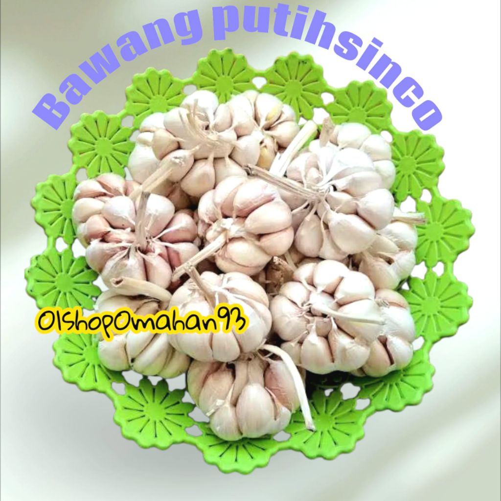 

Bawang putih/bawang putih sinco 500 gram 1 kg bersih