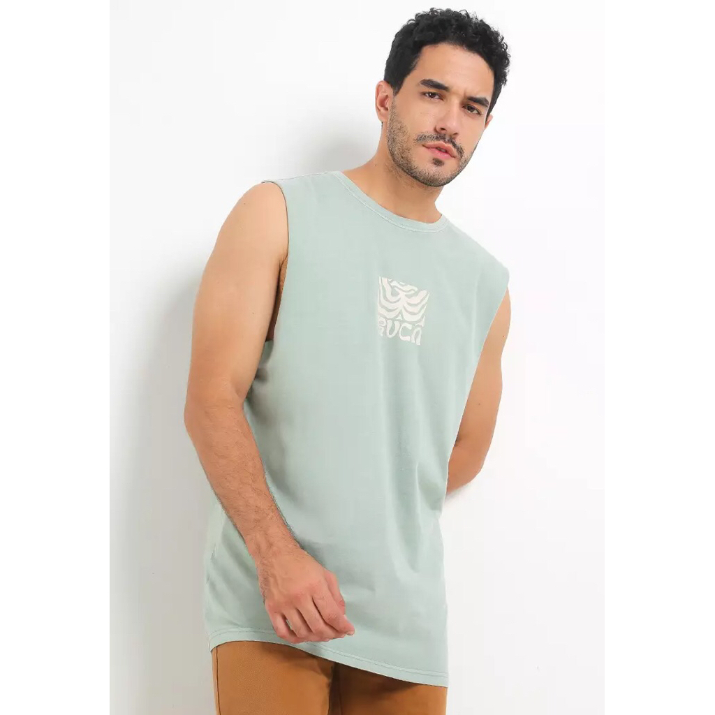 kaos singlet RVCA fronds muscle original