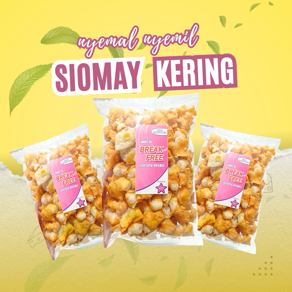 

SIOMAY KERING KEMASAN EKONOMIS || by nyemal nyemil