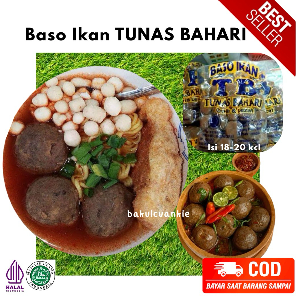 

BASO IKAN TUNAS BAHARI BANDUNG Isi 18-20 ENAK GURIH BEST SELLER