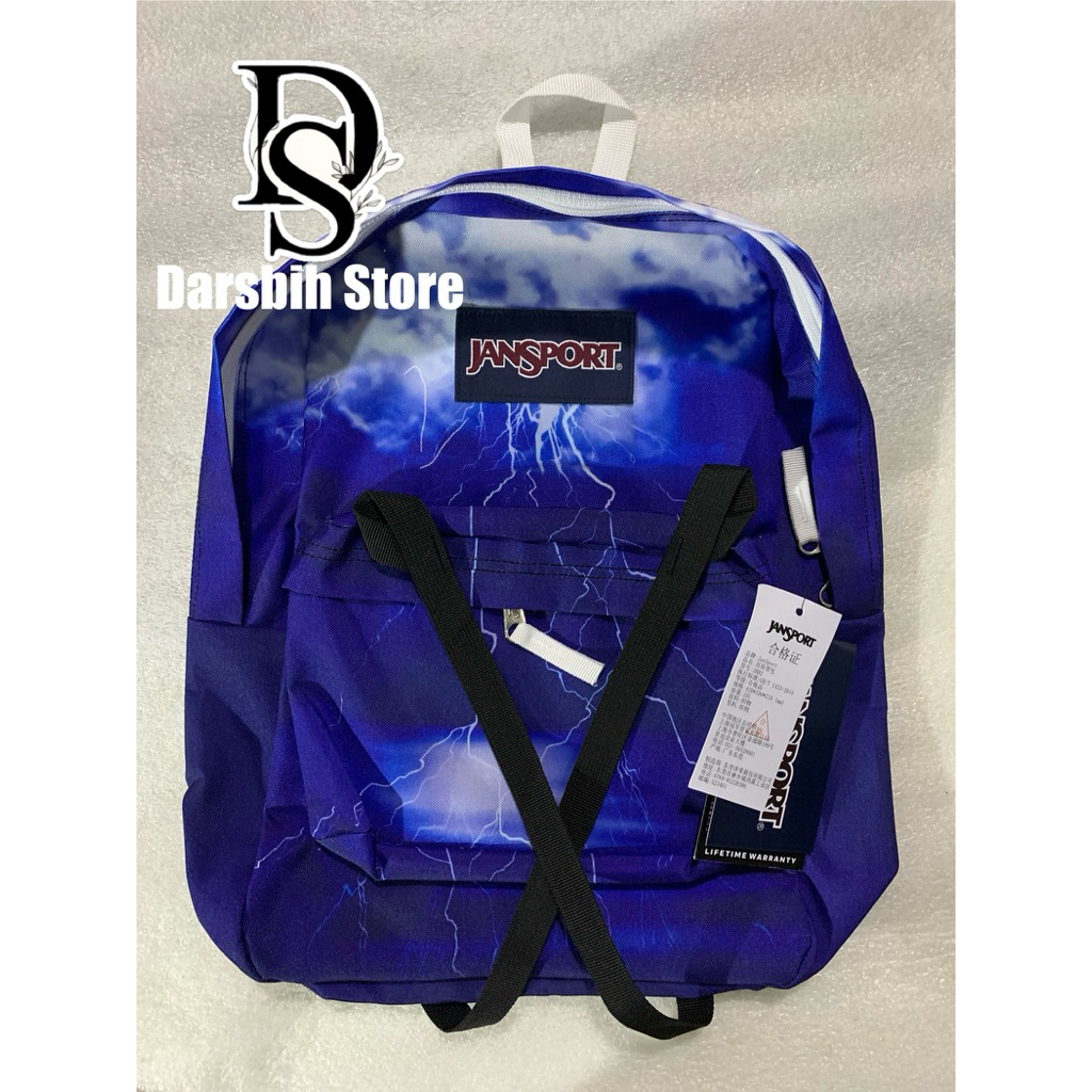 Tas JansPort Motif Awan Petir