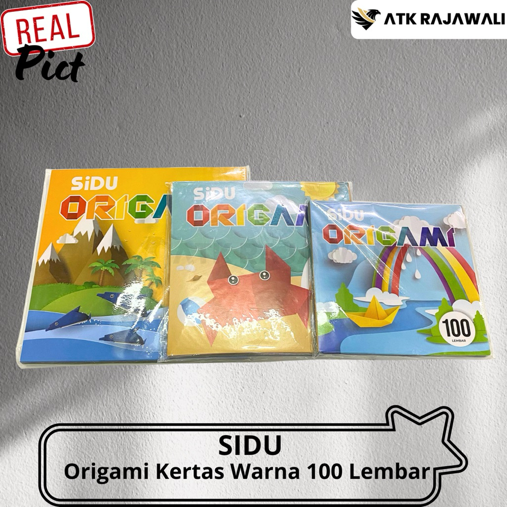 

Kertas Origami Besar Isi 100 Lembar Sidu / Kertas Lipat 16x16 Origami Sinar Dunia
