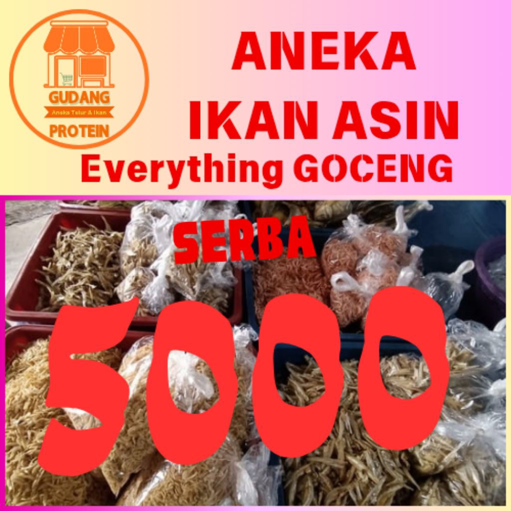 

Ikan asin paket 5000 porsi ambyar istimewa termurah