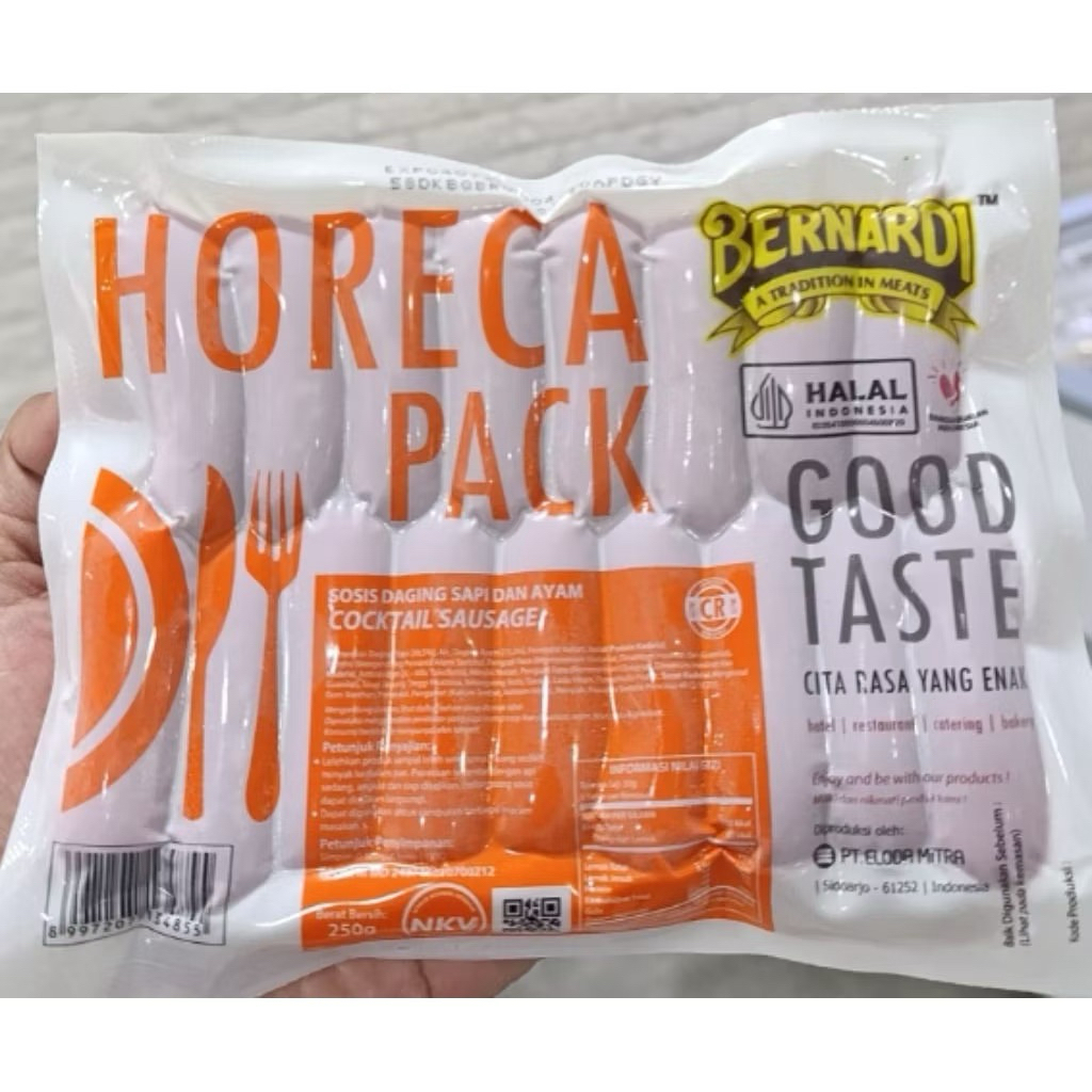

Bernardi Sosis Kombinasi Ayam Sapi 250g