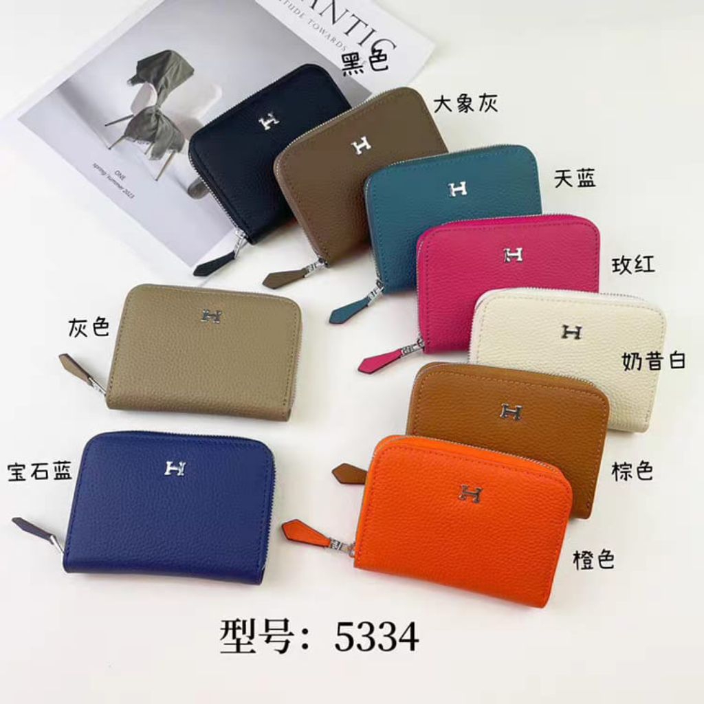 MINI WALLET ZIPPER SIMPEL KULIT ASLI