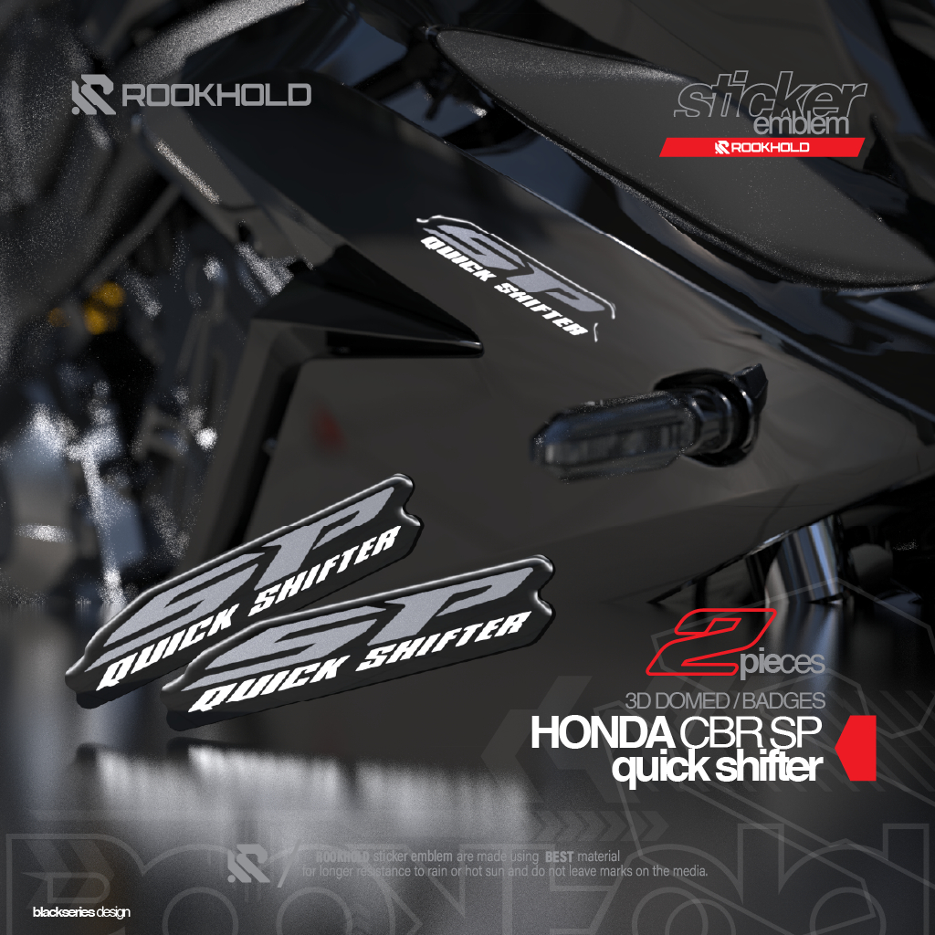 Stiker Timbul CBR SP Quick Shifter | Stiker Timbul Honda CBR SP Quick Shifter