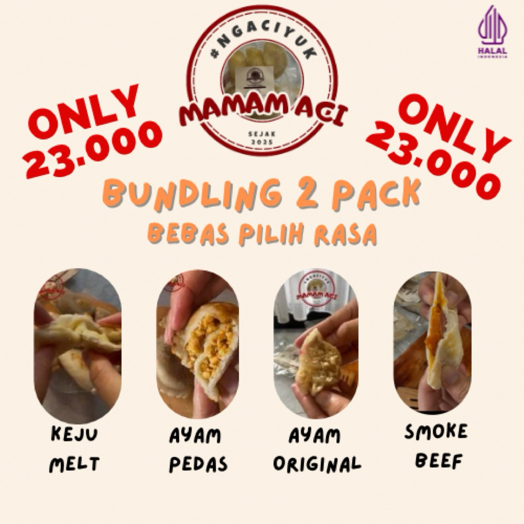 

CIRENG BUNDLING 2 PACK ISI 6 PCS per PACK/HOMEMADE/HALAL/FREE BUMBU TABUR
