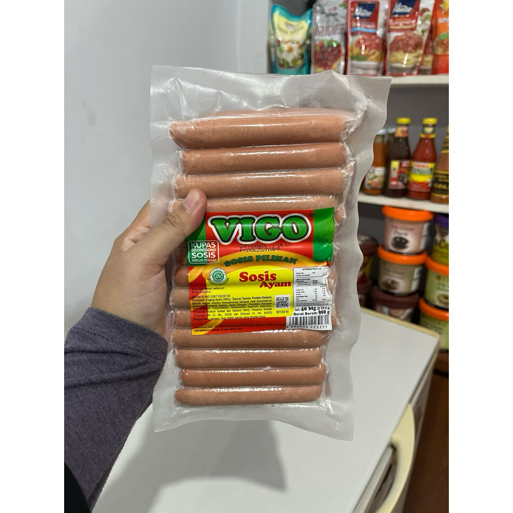 

VIGO SOSIS AYAM 900gr isi 40