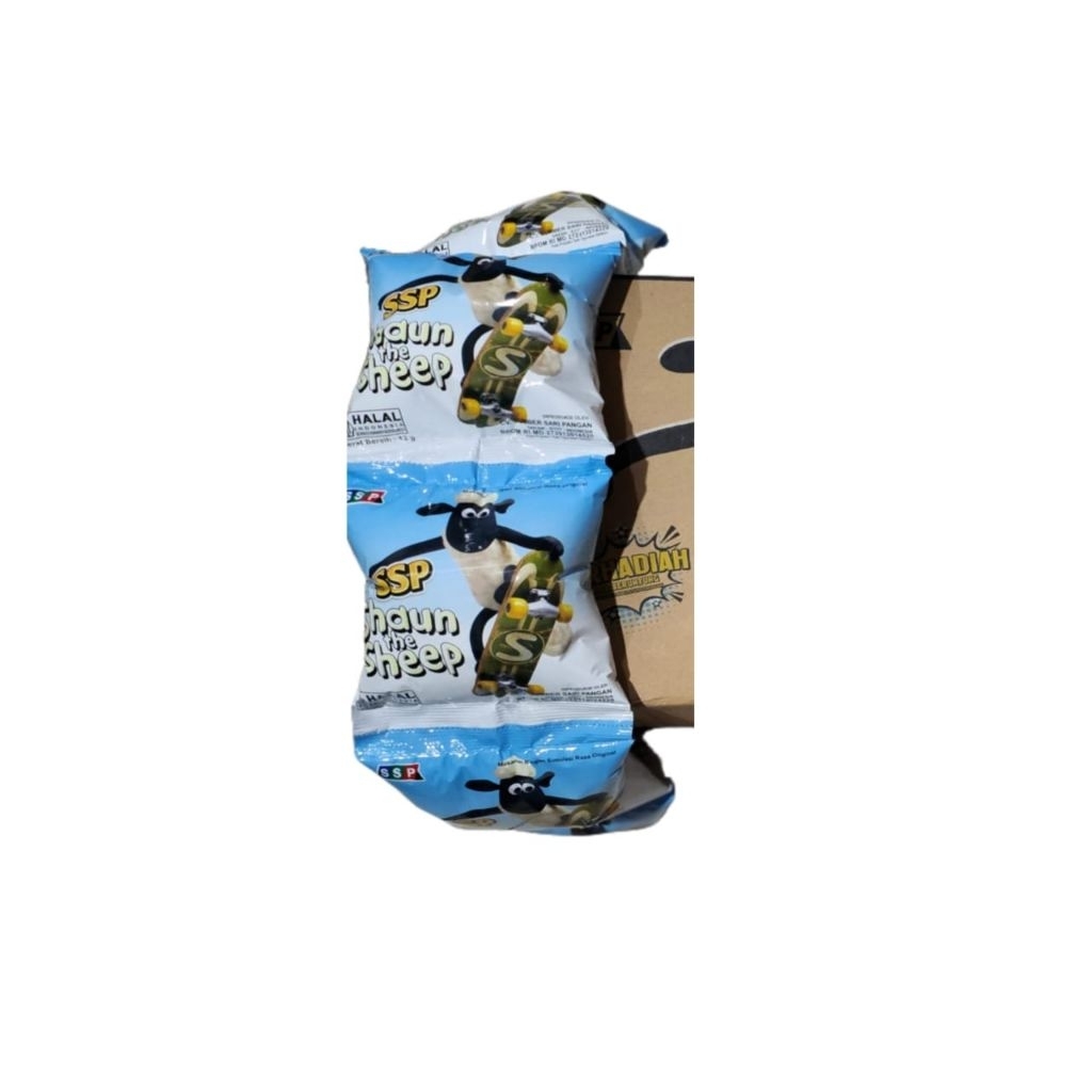 

SNACK SHAUN THE SHEEP ISI 10 PCS BERHADIAH UANG BILA BERUNTUNG
