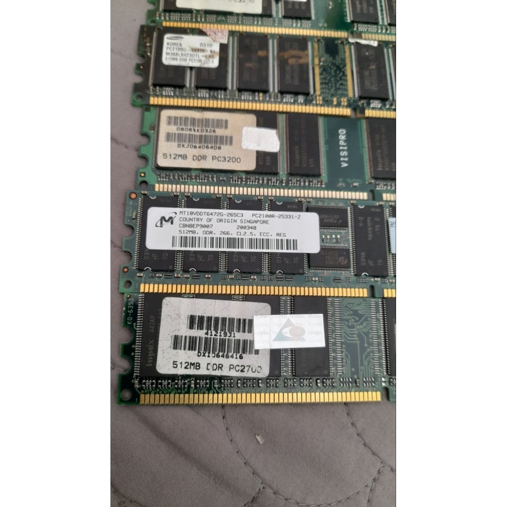 ram memori ddr1 512mb buat komputer lama